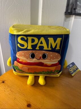SPAM Plush Box Toy NWT